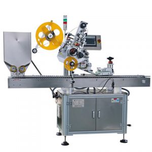 Krimpkoker label invoegen machine