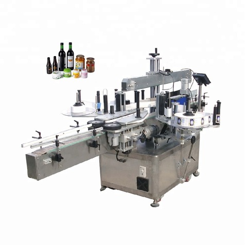 Automatische verticale fles sticker etiketteermachine