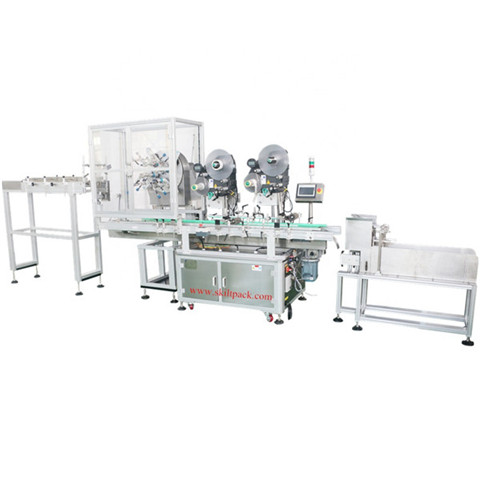 Fles Label Stick Machine